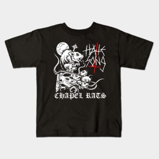 Hatesong-Chapel Rats cover art-Black tee Kids T-Shirt